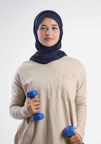 Sports Freestyle Hijab Heather