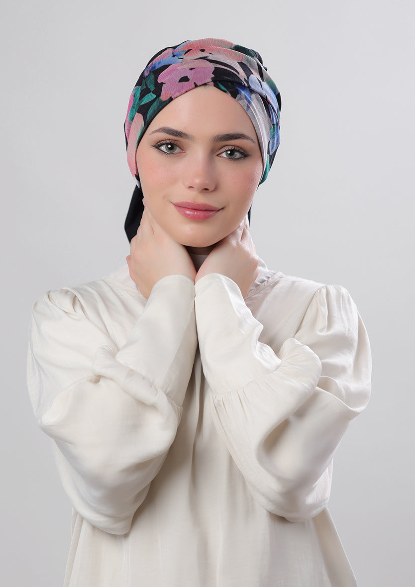\"I&I STORE × RAJABROOKE\" HIJAB MOiSTREET Hijab Chiffon White – Moistreet