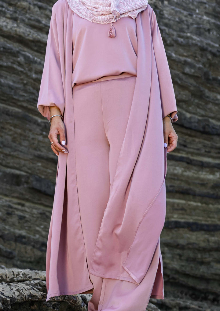 Pink -Haya 3 Piece Co-ord Set