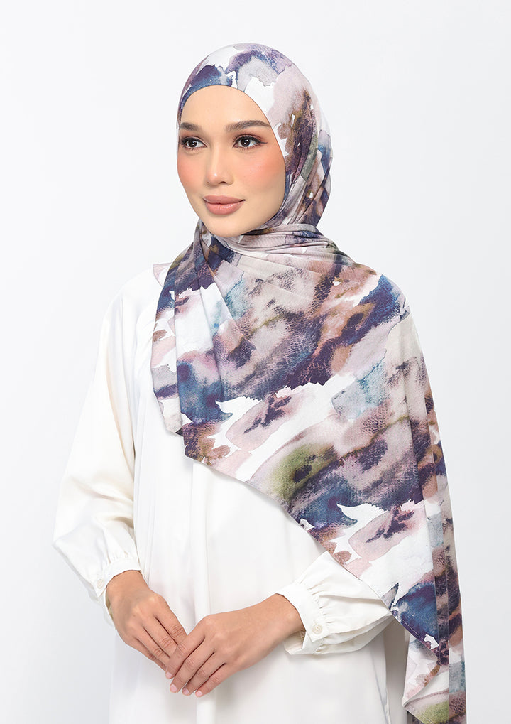 Indigo Glow - Ultra light Soft Modal Instant Jersey ®