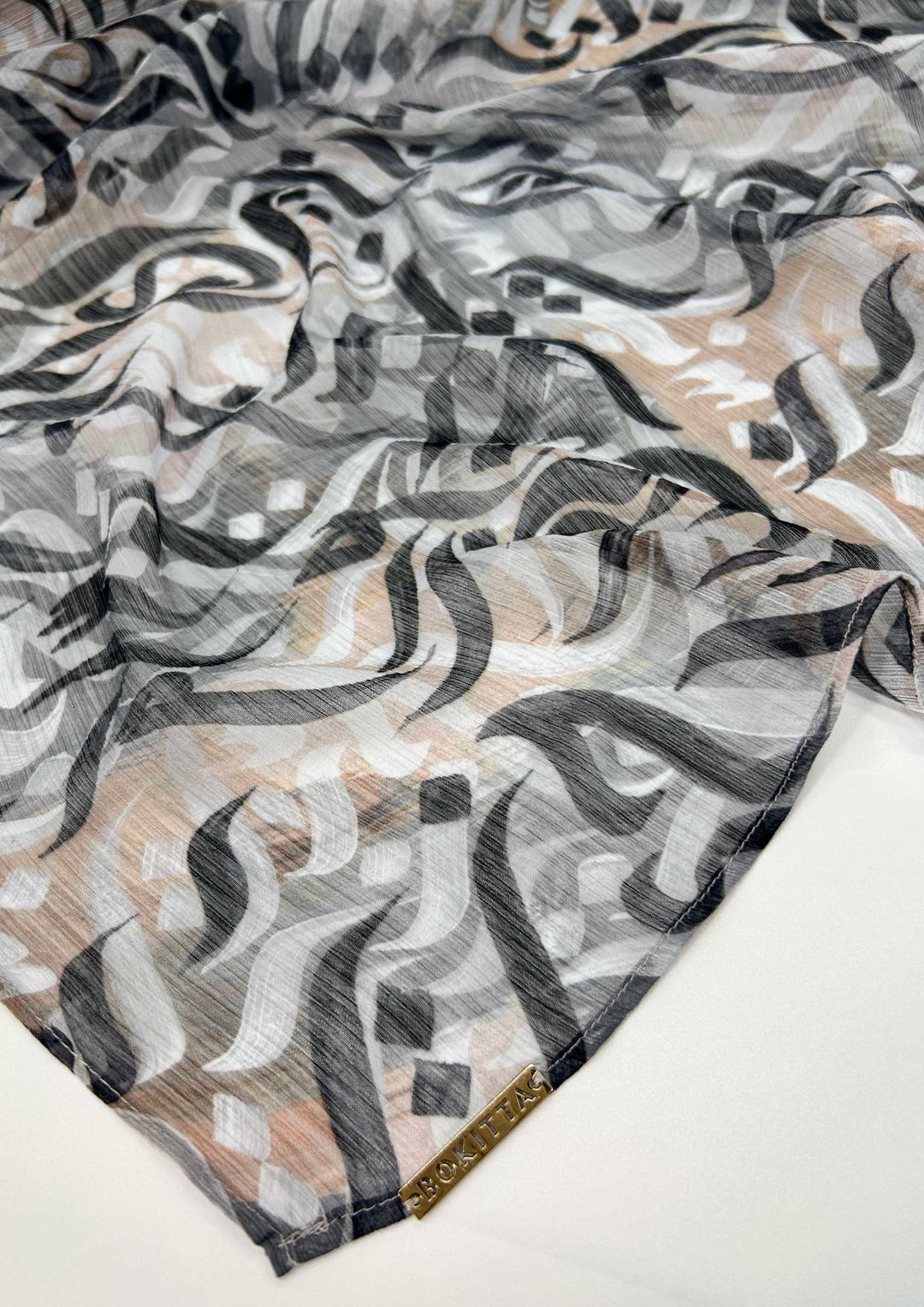 Salam Gray - Instant Hijab With Inner