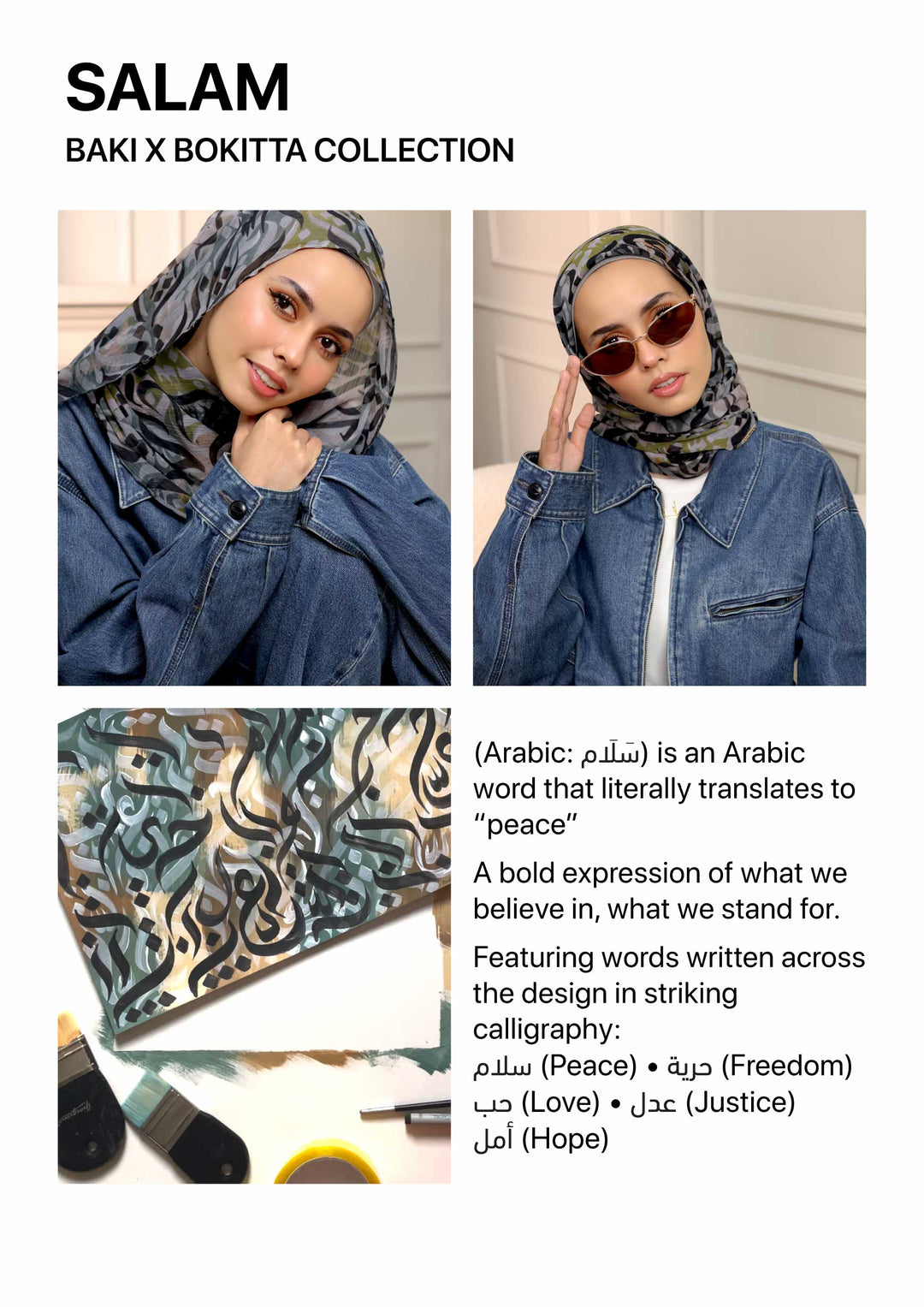 Salam Moss - Instant Hijab With Inner