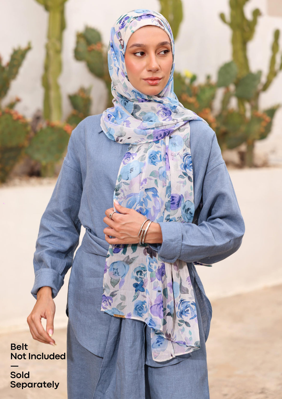100% Italian Linen Co-ord Set - Blue