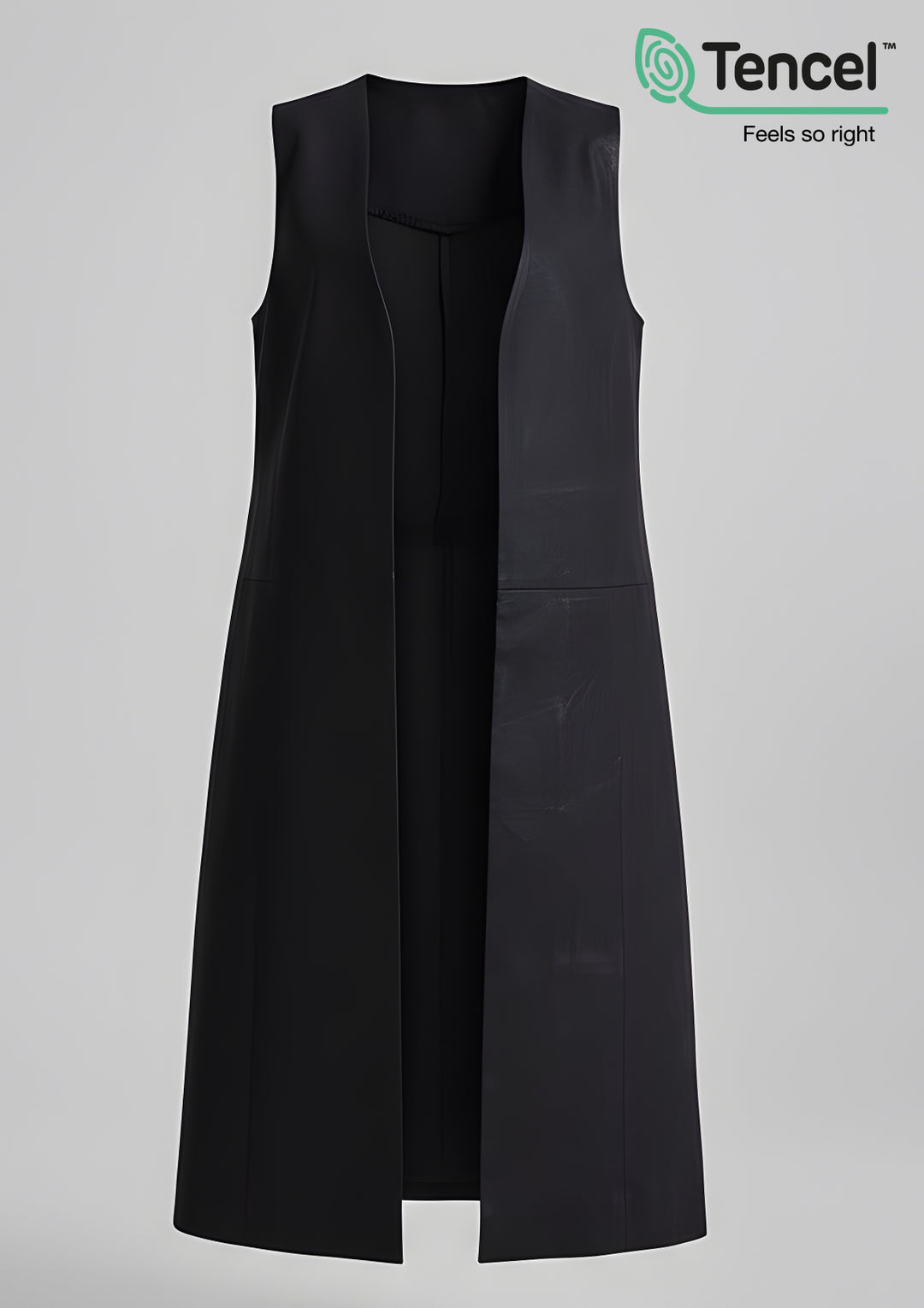 Long Waistcoat-Tencelâ„¢ - BOKITTA