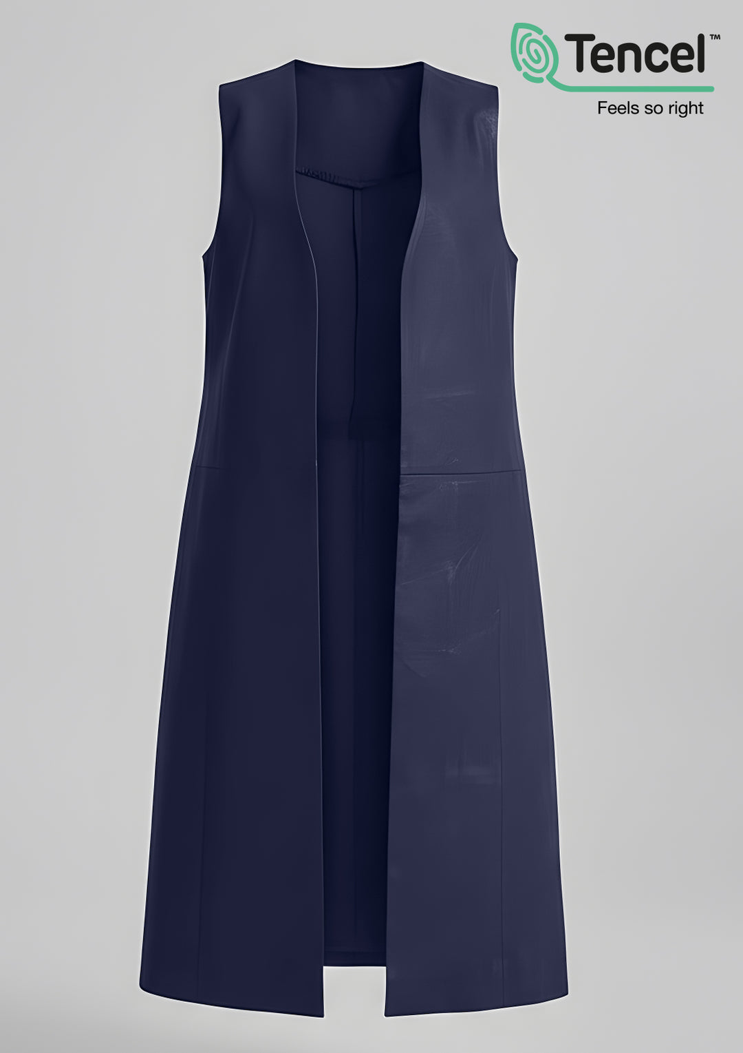 Long Waistcoat-Tencelâ„¢ - BOKITTA