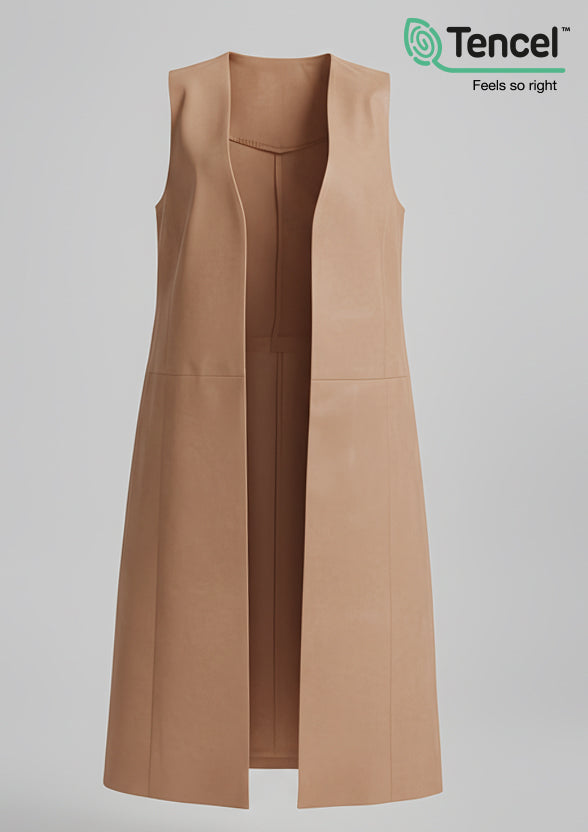 Long Waistcoat-Tencelâ„¢ - BOKITTA