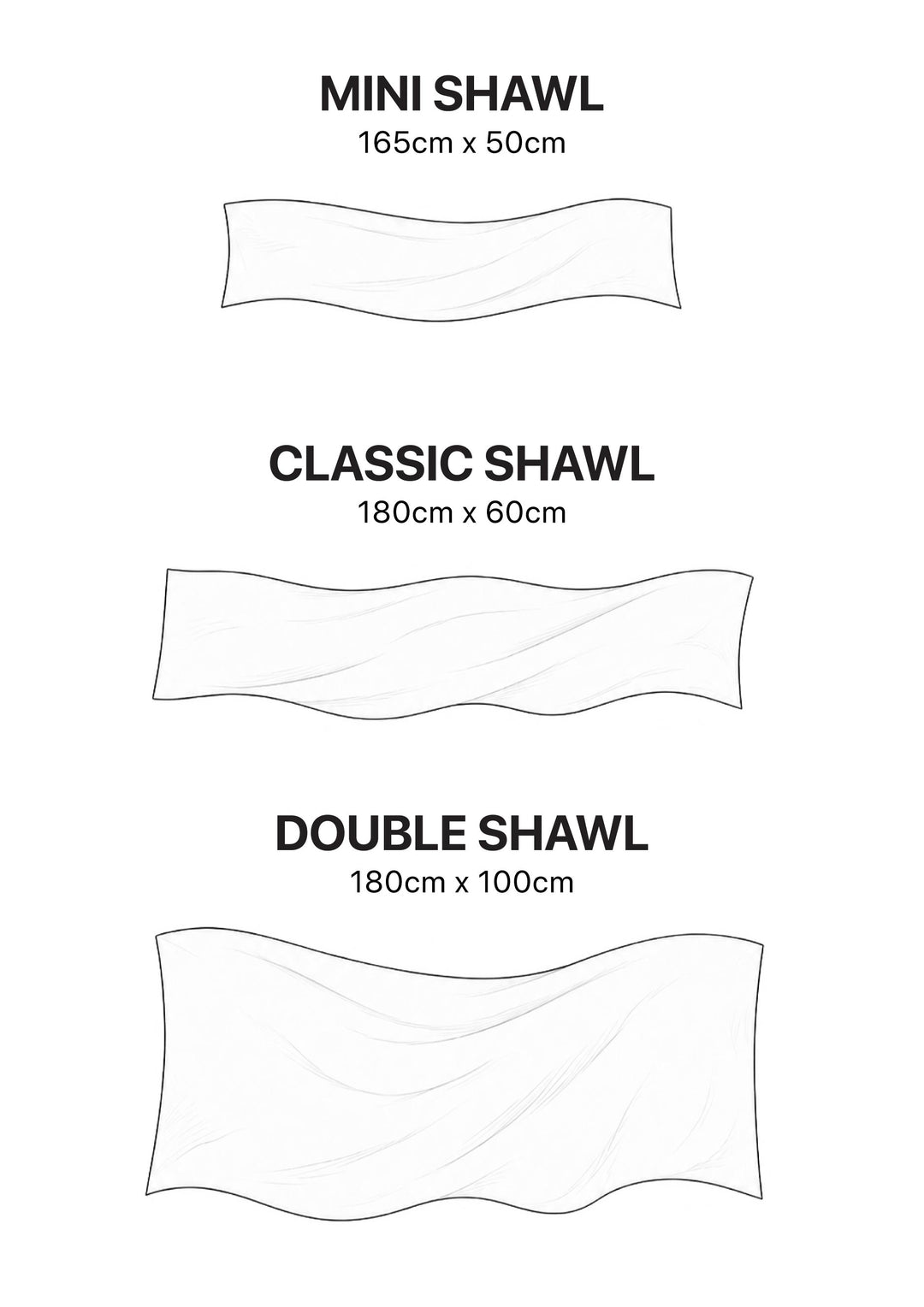 Light Beige - Modal Woven Shawl Set with Inner