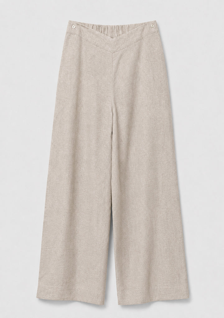 100% Italian Linen Co-ord Set - Natural Beige