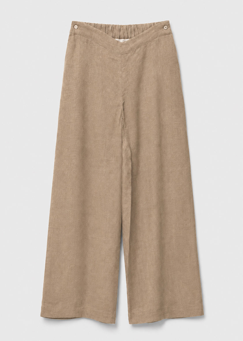 100% Italian Linen Co-ord Set - Olive