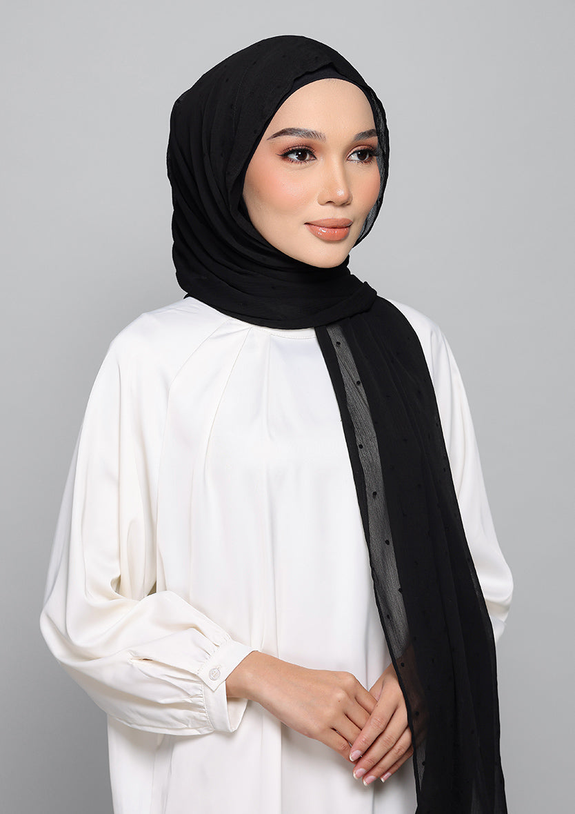 black velvet hijab