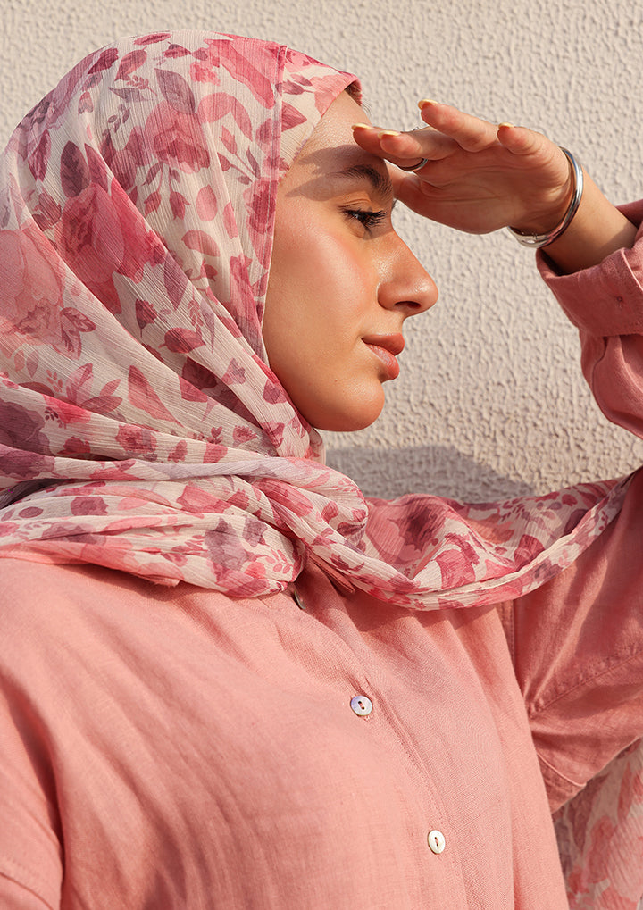 100% Italian Linen Co-ord Set - Pink