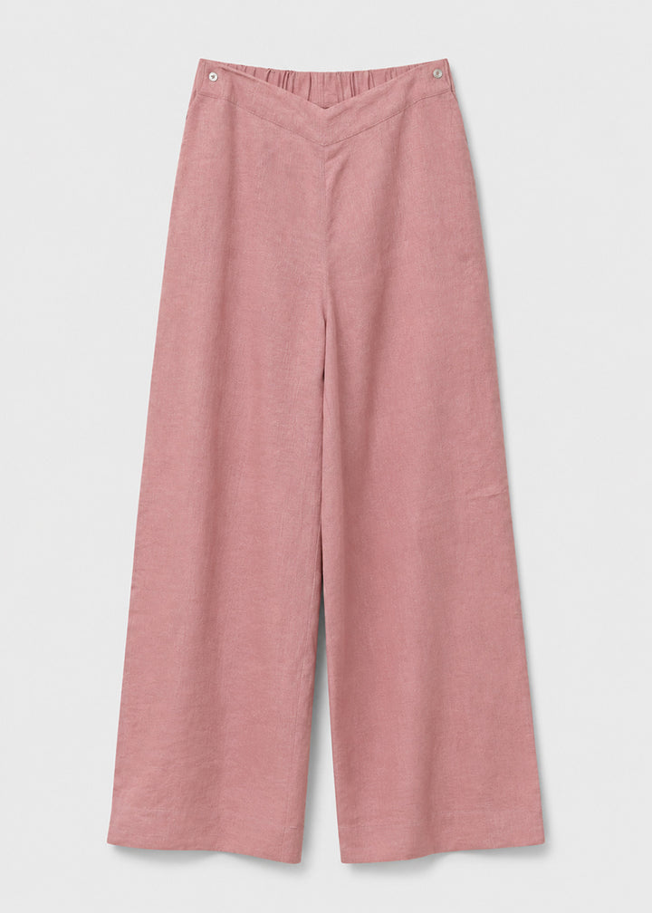 100% Italian Linen Co-ord Set - Pink