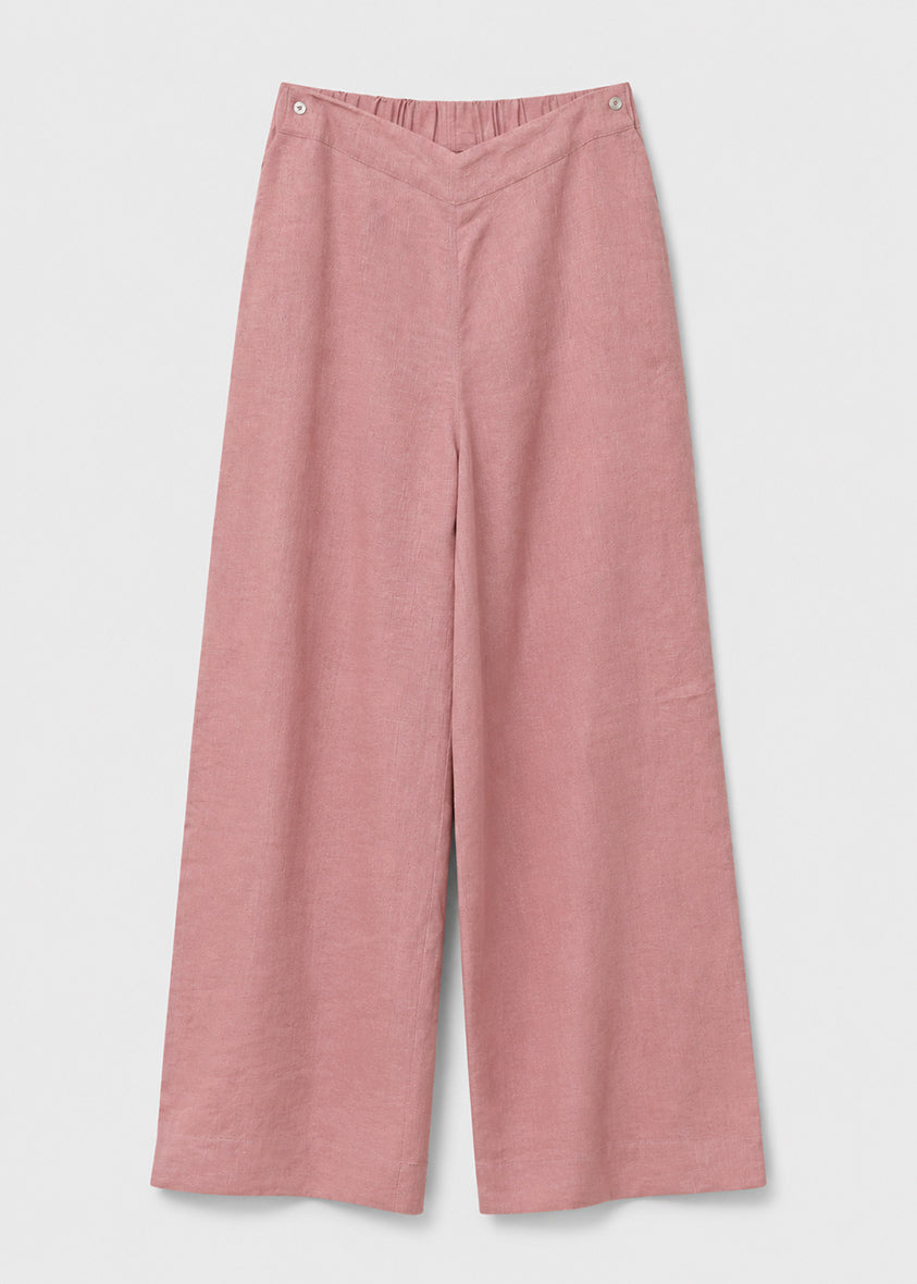 100% Italian Linen Co-ord Set - Pink