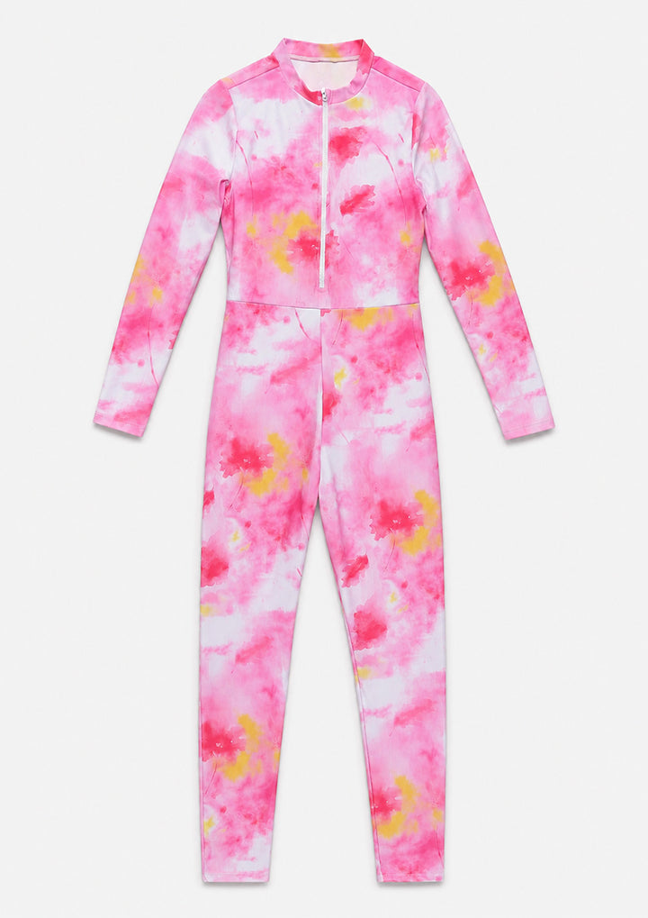 Pink Sky Overall – 3 Piece Modest Swim Set
