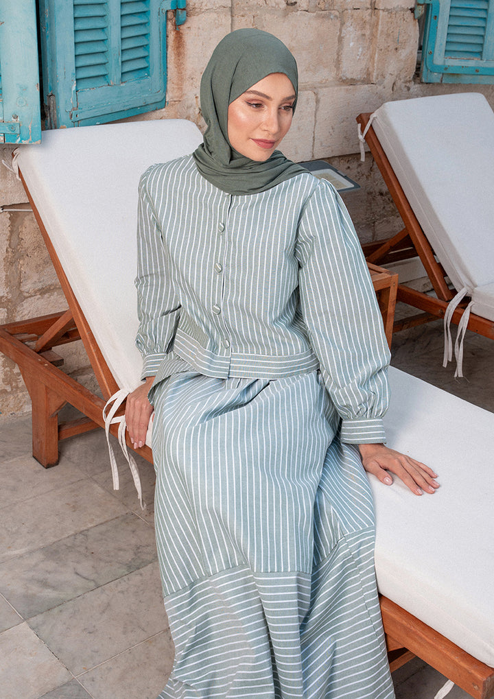 Portofino Set - Green - 100% cotton