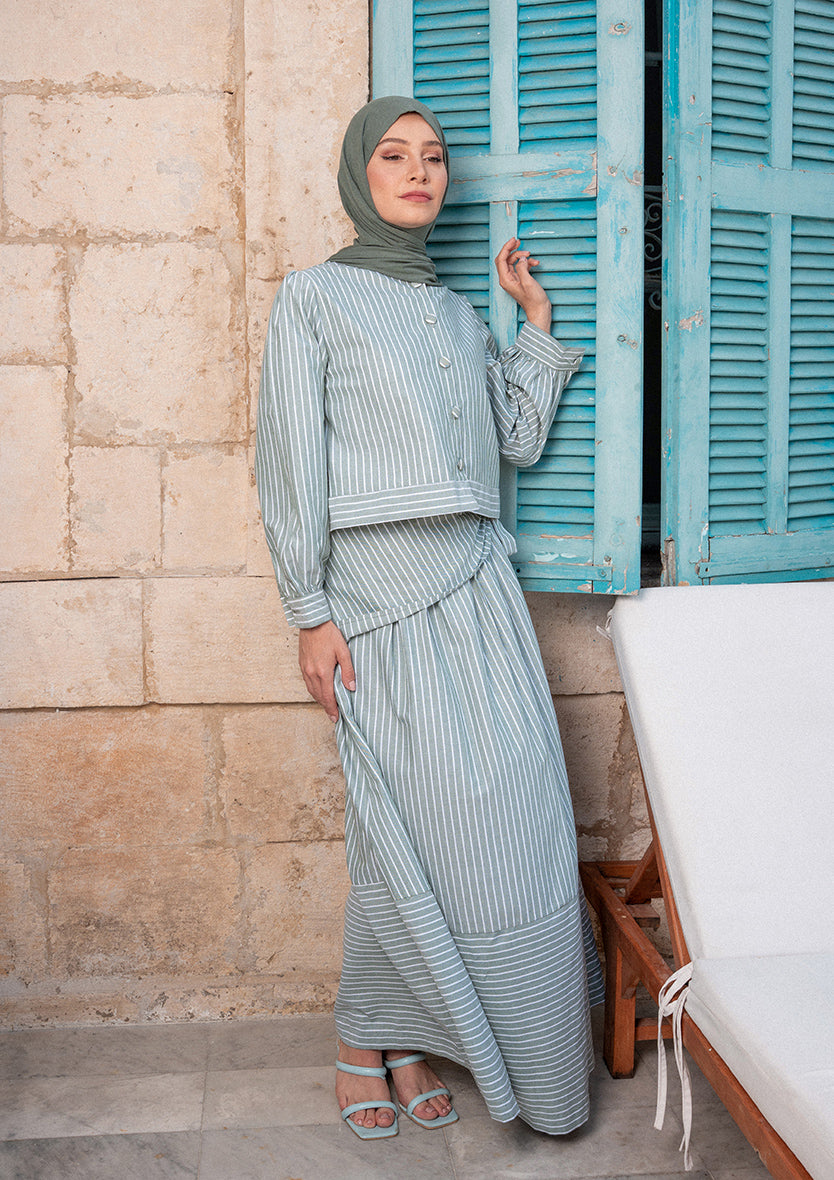 Portofino Set - Green - 100% cotton
