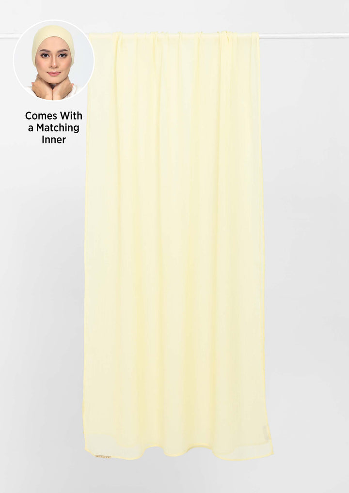 Vanilla - Shawl With Inner