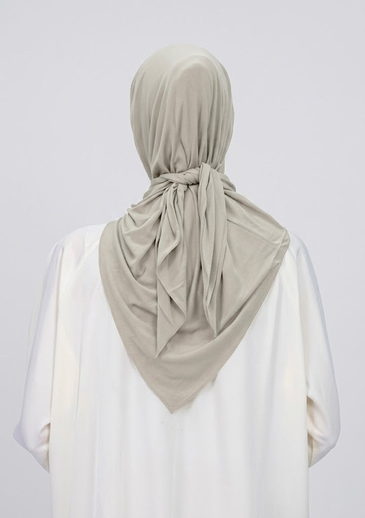 Oyster - Triangle Micromodal Hijab x Ascia