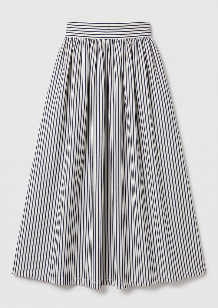 Tuscany Skirt - Navy - 100% cotton
