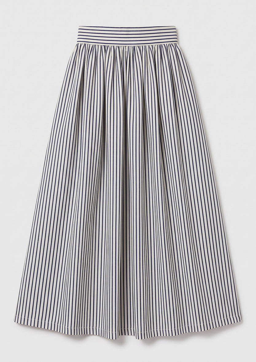 Tuscany Skirt - Navy - 100% cotton