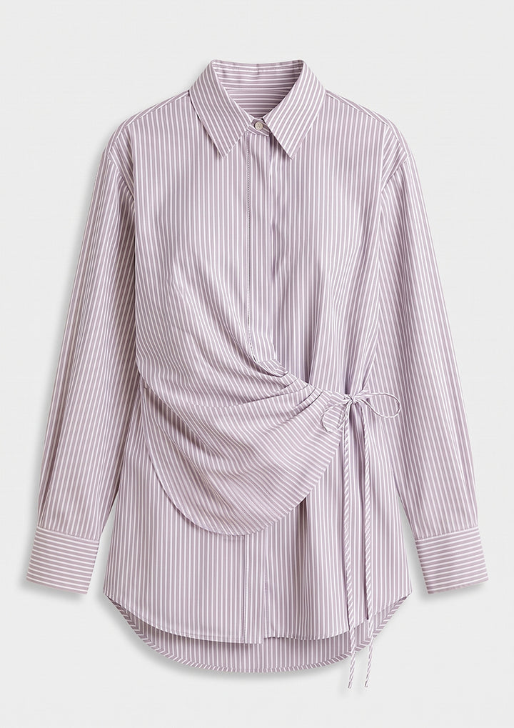 Tuscany Wrap Shirt - Taupe