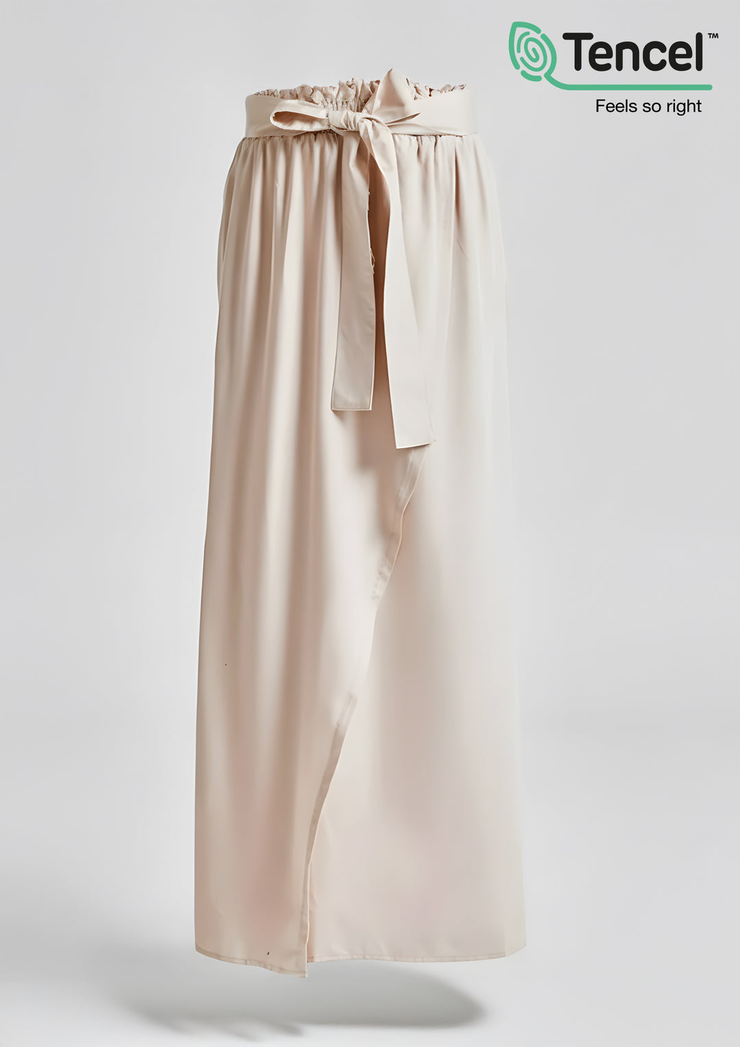 Wrapped Skirt-Tencelâ„¢ - BOKITTA