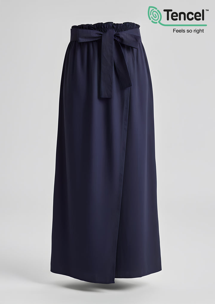 Wrapped Skirt-Tencelâ„¢ - BOKITTA