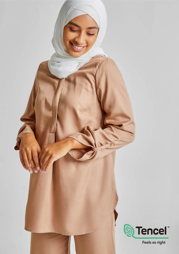 Essential Button-Down Shirt in Tencel™
