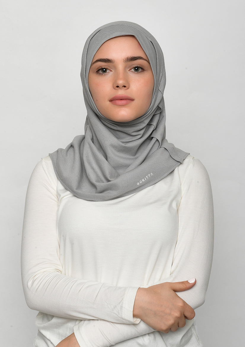 Gray-SlipOn-Polo Cotton - BOKITTA