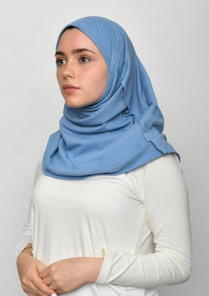 Blue-SlipOn-Polo Cotton - BOKITTA