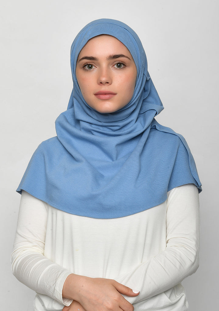Blue-SlipOn-Polo Cotton - BOKITTA