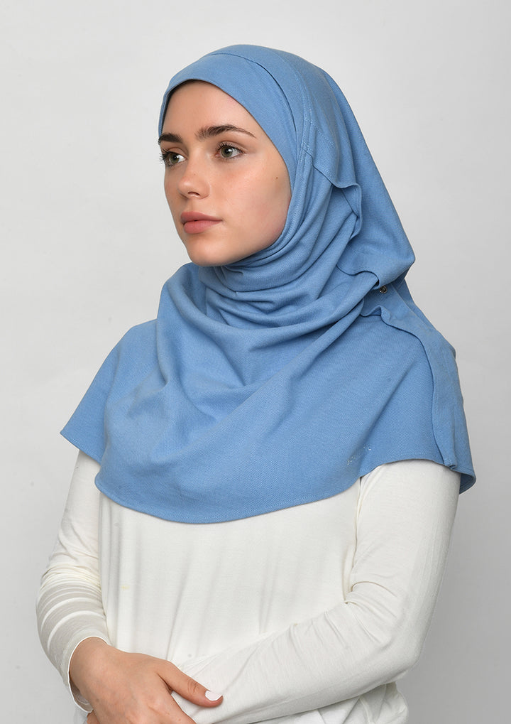 Blue-SlipOn-Polo Cotton - BOKITTA