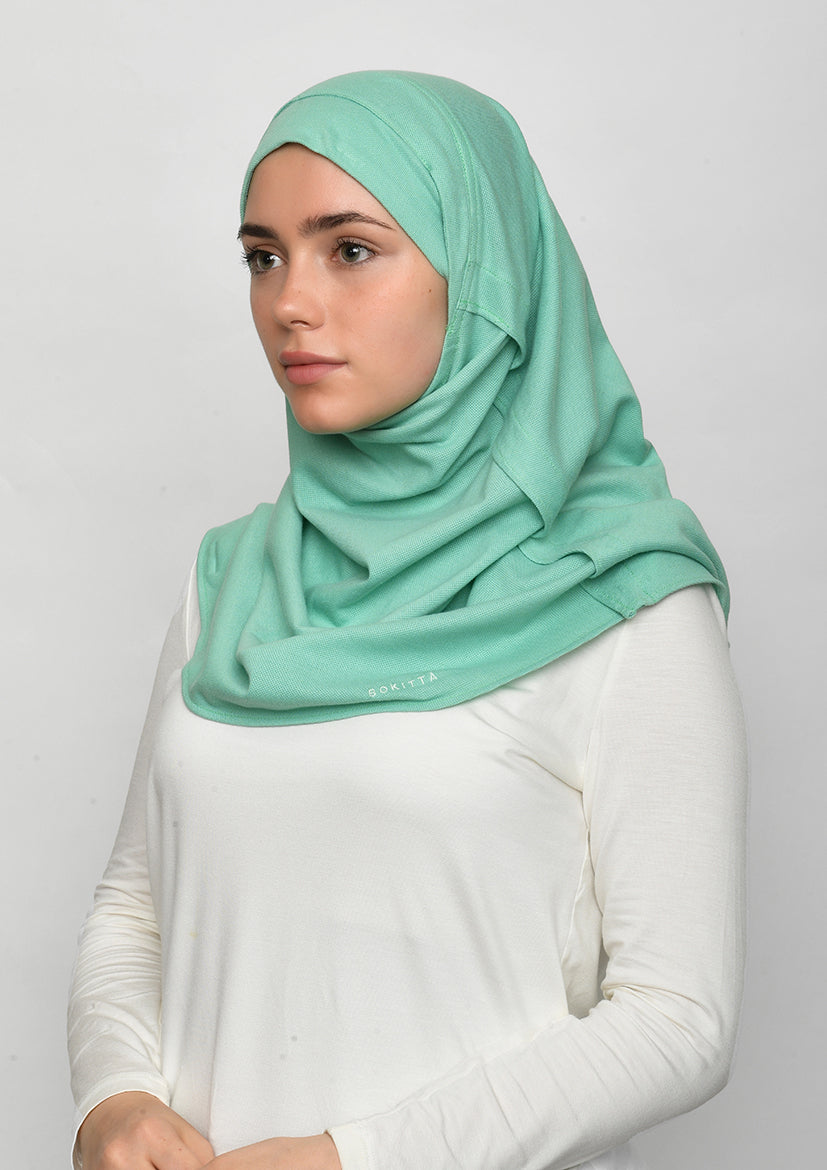Dusty Jade-SlipOn-Polo Cotton