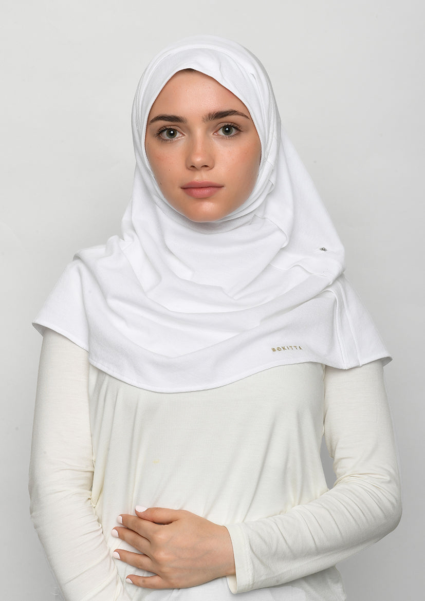 White-SlipOn-Polo Cotton - BOKITTA