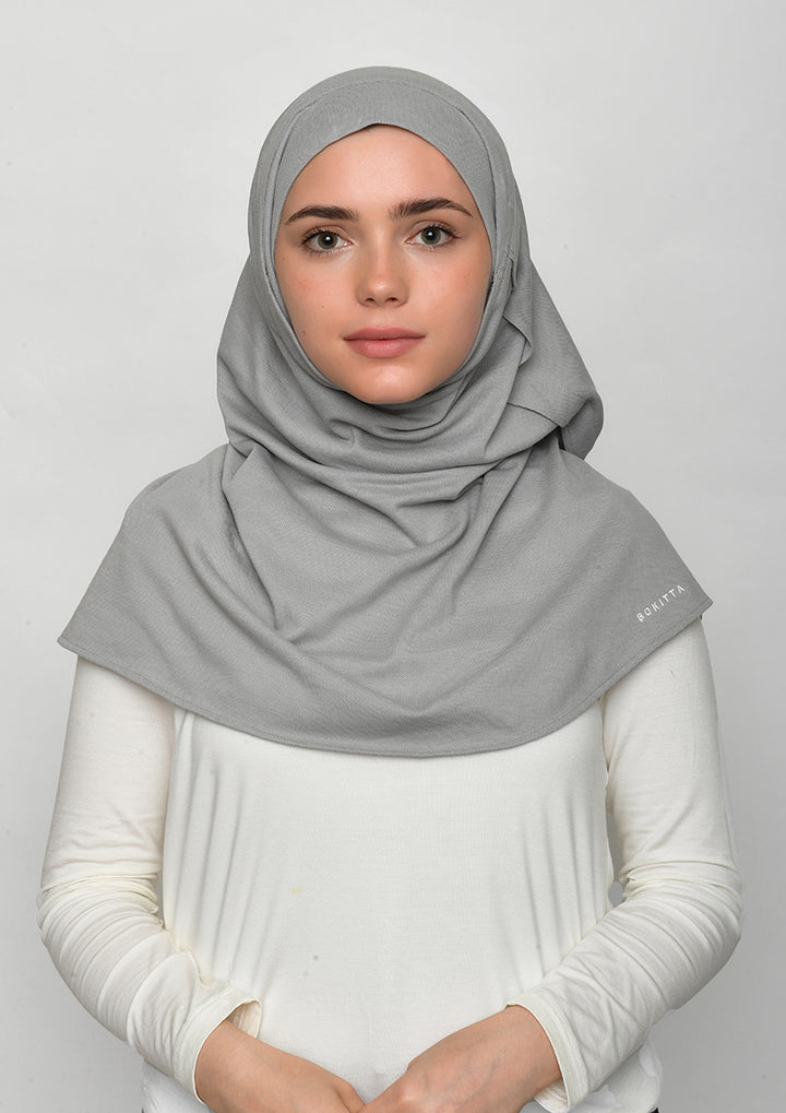 Gray-SlipOn-Polo Cotton - BOKITTA