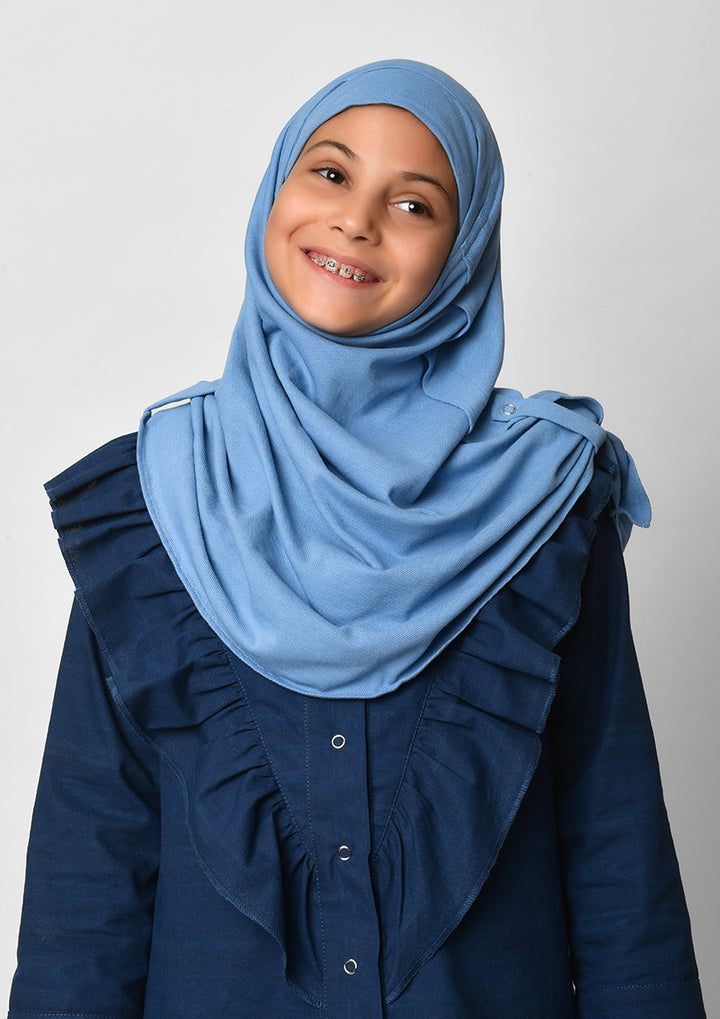 Blue-SlipOn-Polo Cotton - BOKITTA