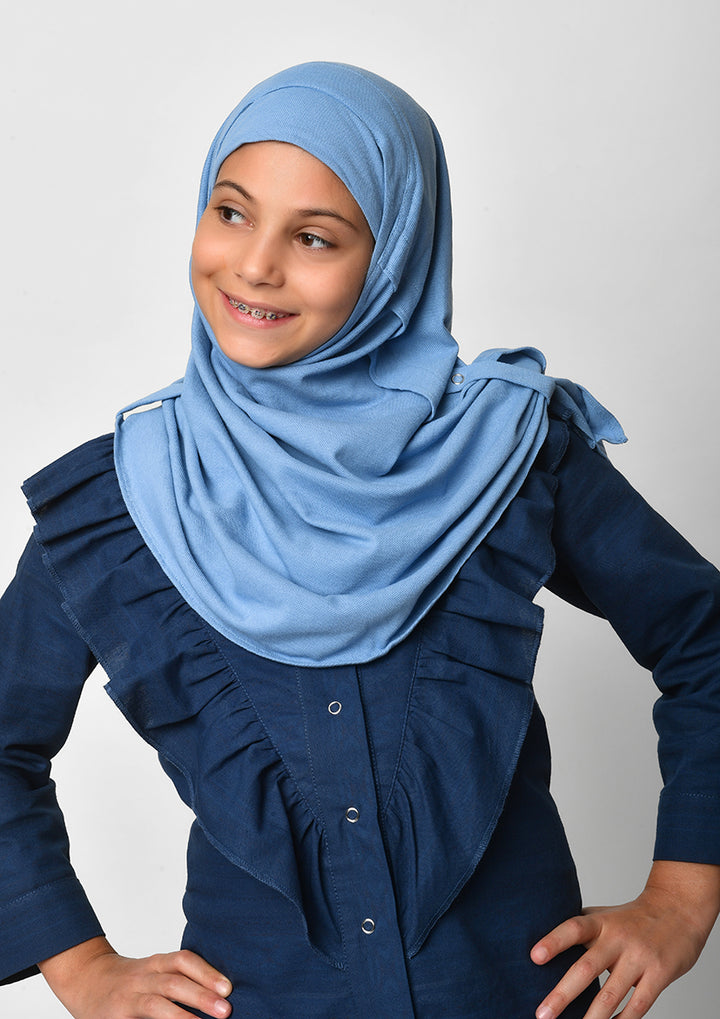 Blue-SlipOn-Polo Cotton - BOKITTA