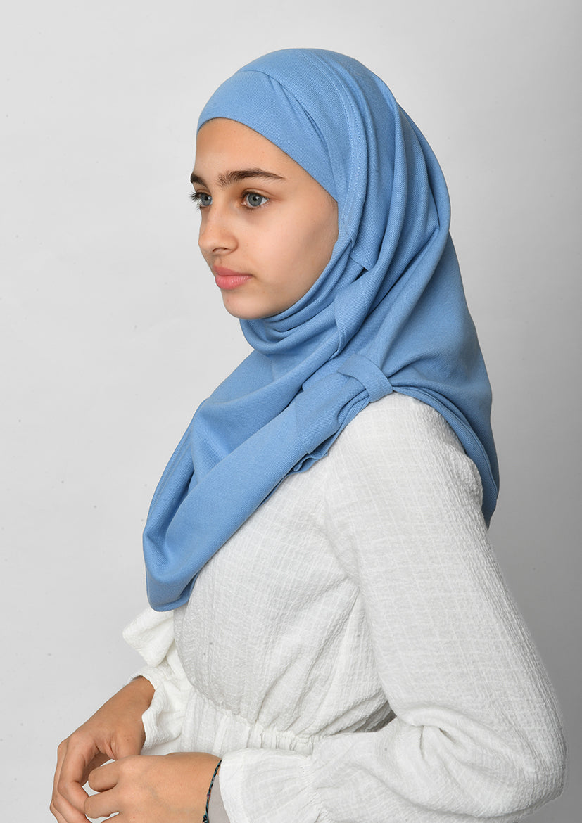 Blue-SlipOn-Polo Cotton - BOKITTA