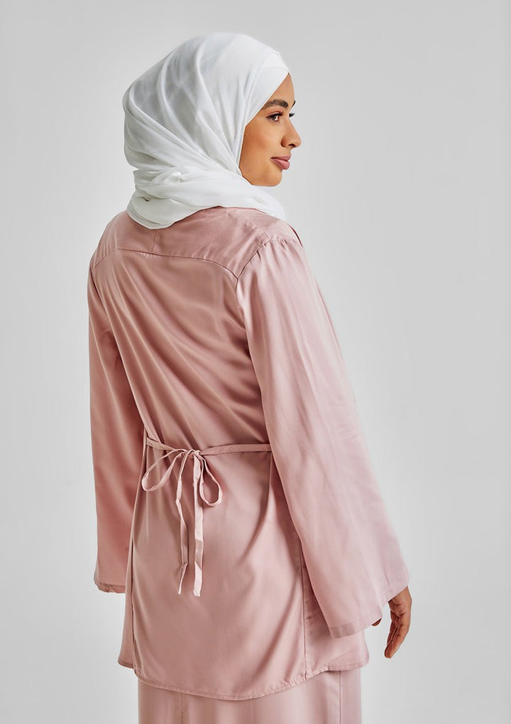 Asymmetric Cardigan-Tencelâ„¢ - BOKITTA