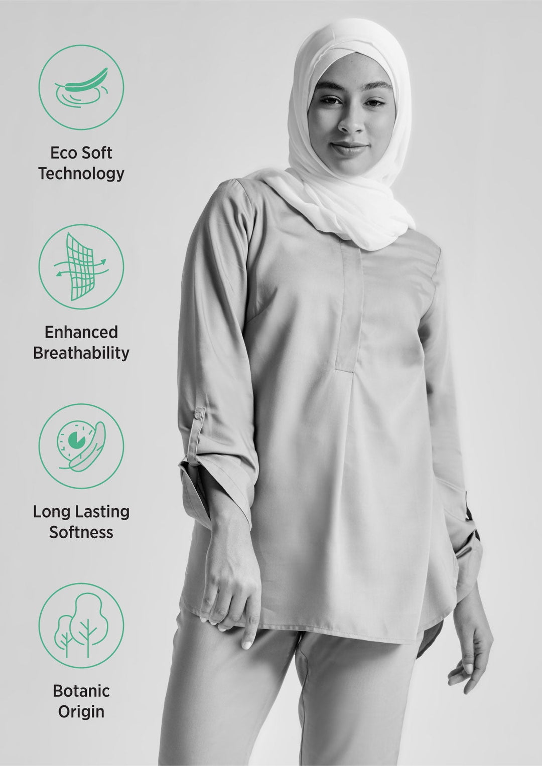 Button Up Tunic-Tencel™