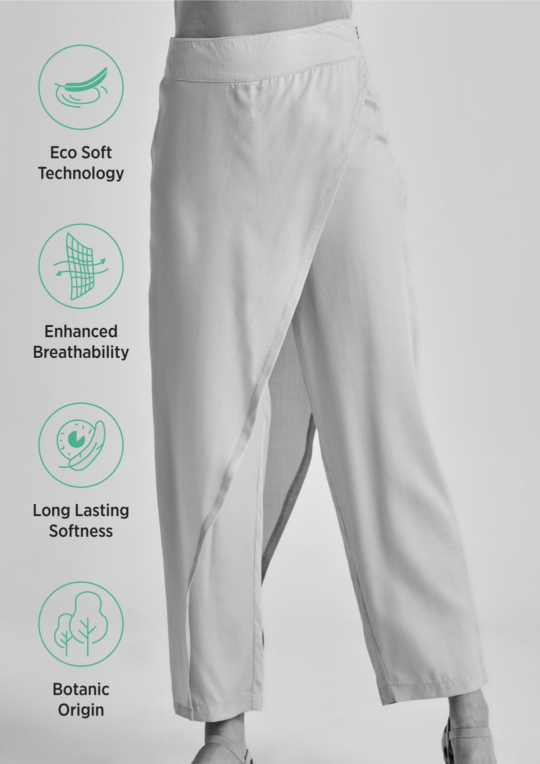 Overlapping Pants-Tencel™