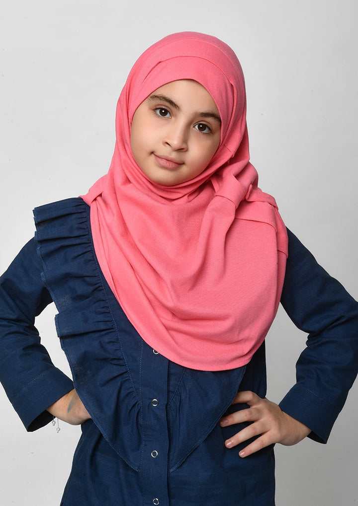 Pink Confetti-SlipOn-Polo Cotton - BOKITTA Hijab