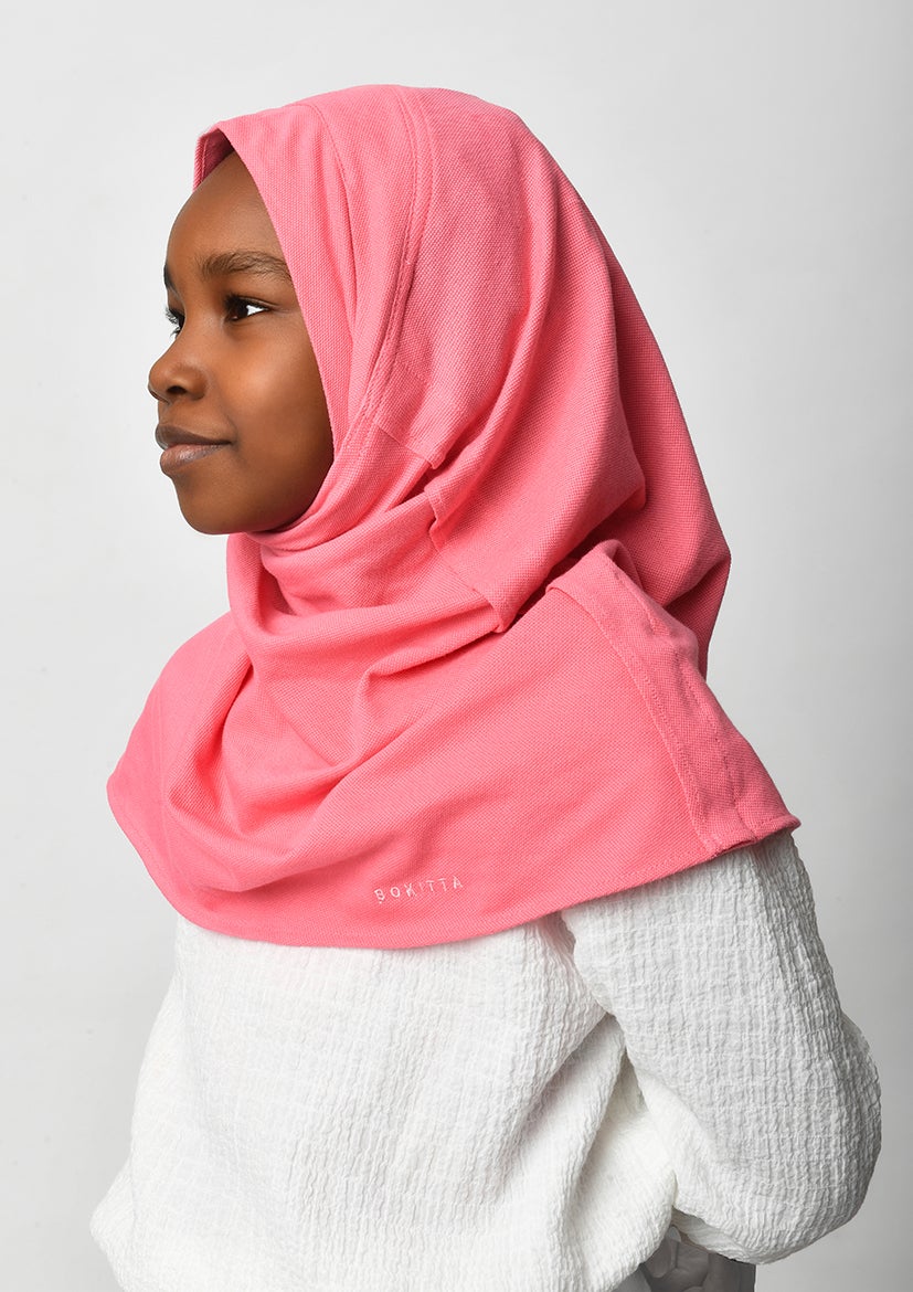 Pink Confetti-SlipOn-Polo Cotton - BOKITTA Hijab