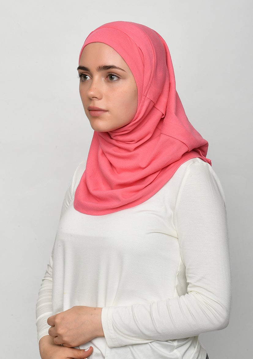 Pink Confetti-SlipOn-Polo Cotton - BOKITTA Hijab