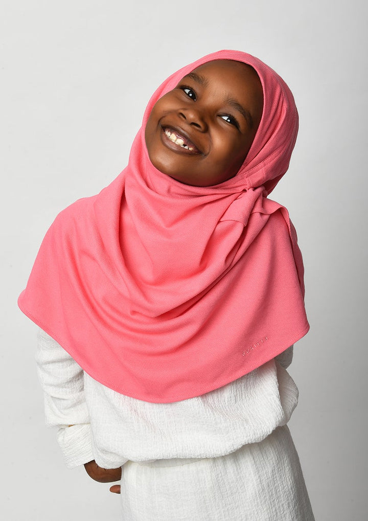 Pink Confetti-SlipOn-Polo Cotton - BOKITTA Hijab