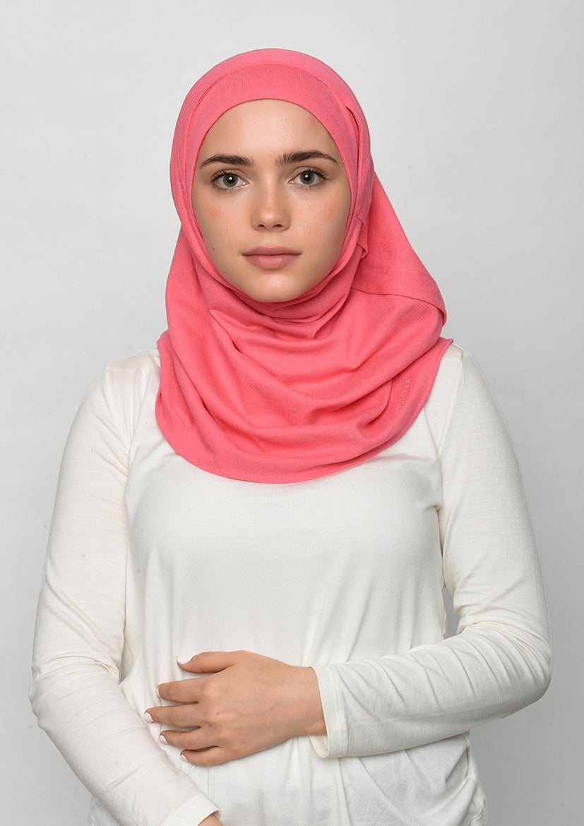 Pink Confetti-SlipOn-Polo Cotton - BOKITTA Hijab