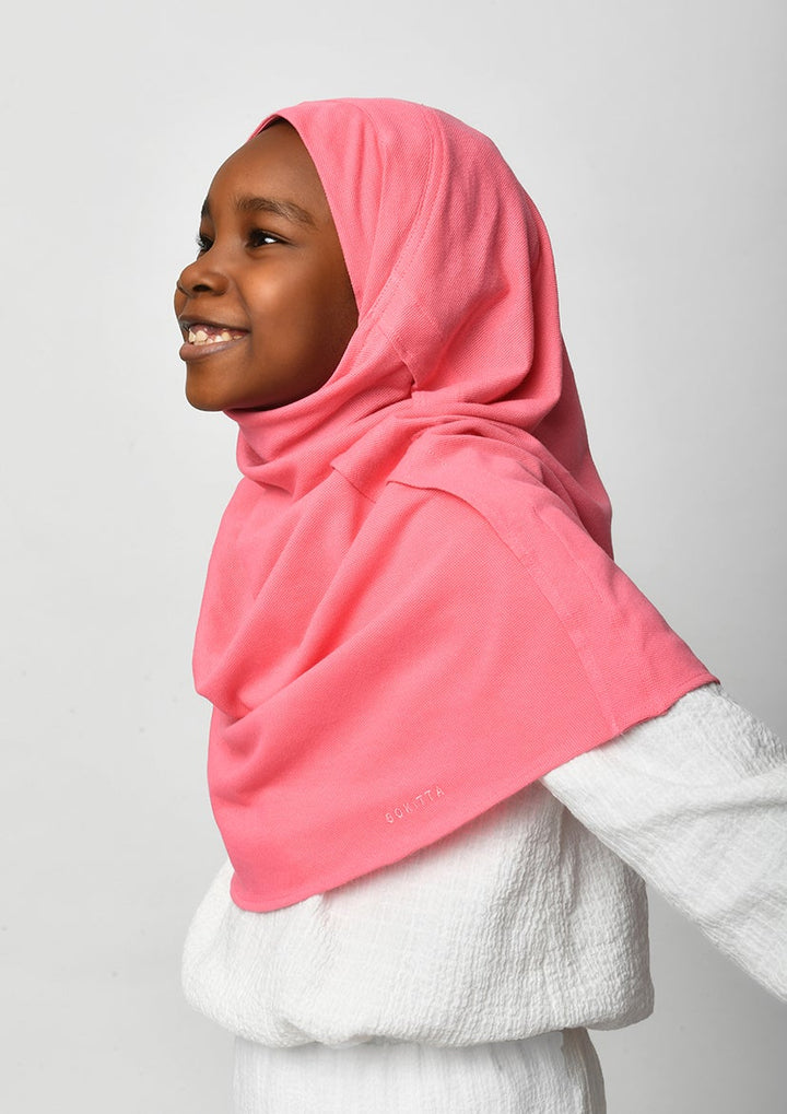 Pink Confetti-SlipOn-Polo Cotton - BOKITTA Hijab