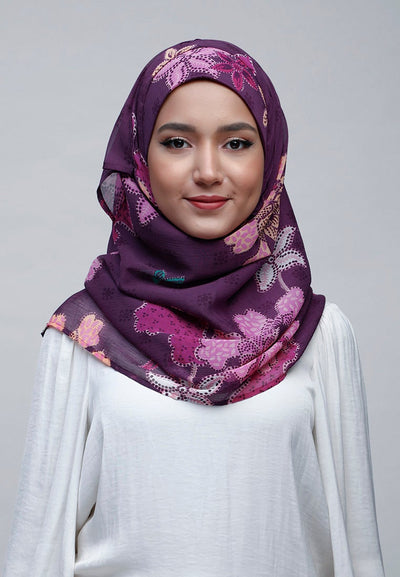 Scabiosa - Crinkled Chiffon - BOKITTA Hijab