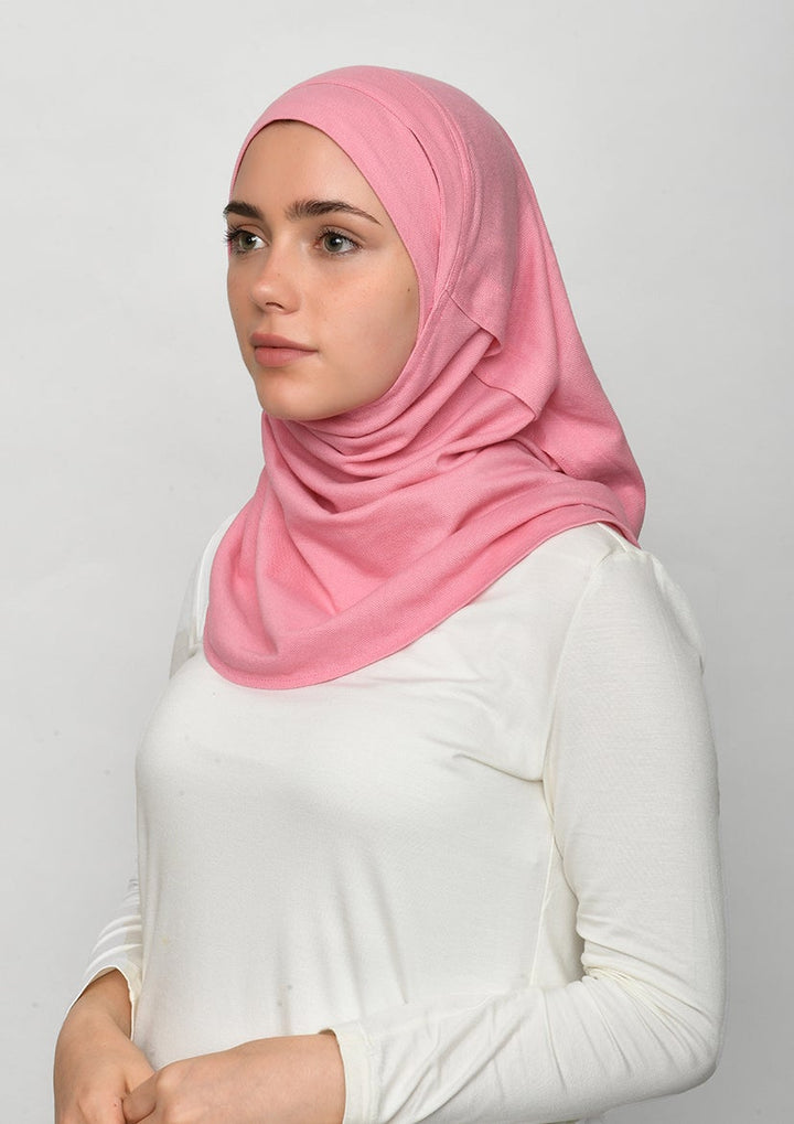 Sea Pink-SlipOn-Polo Cotton - BOKITTA Hijab