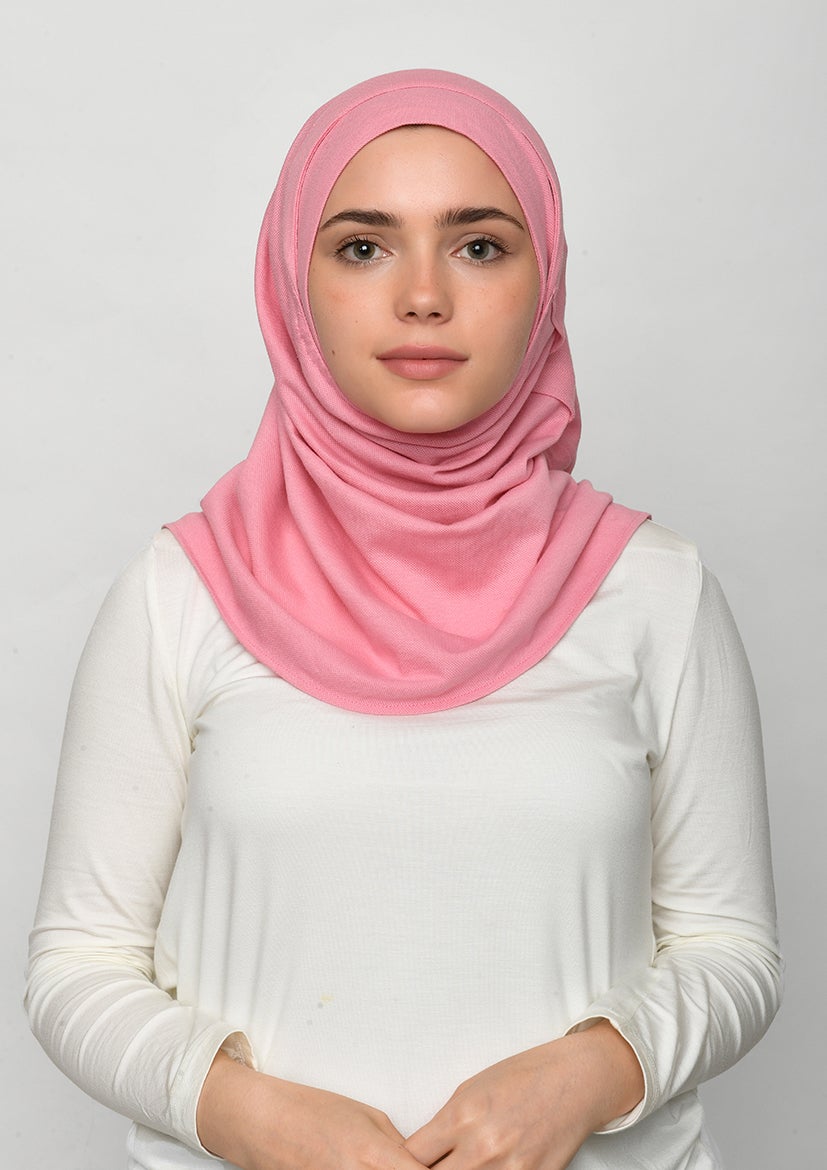 Sea Pink-SlipOn-Polo Cotton - BOKITTA Hijab